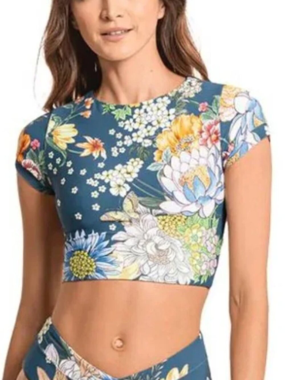 NWT Maaji Romantica Pool Crop Top SIZE XXL